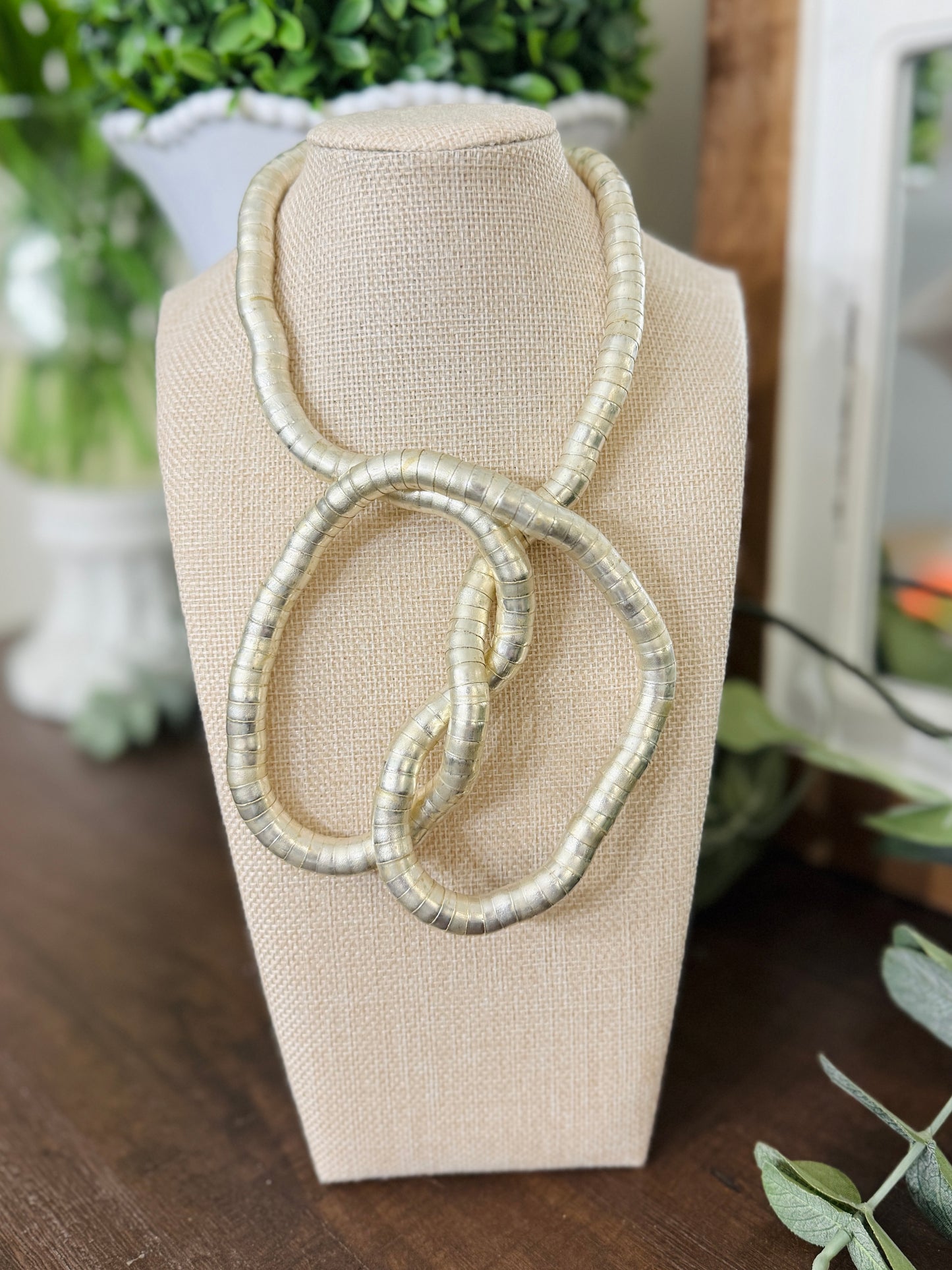 The Foldable Necklace-Silver