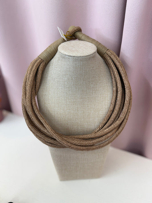Caramel Rope Necklace
