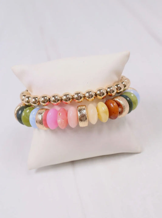 Grimes Bracelet Set- Multi