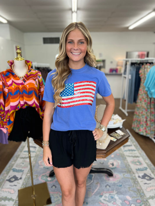 American Flag Tshirt