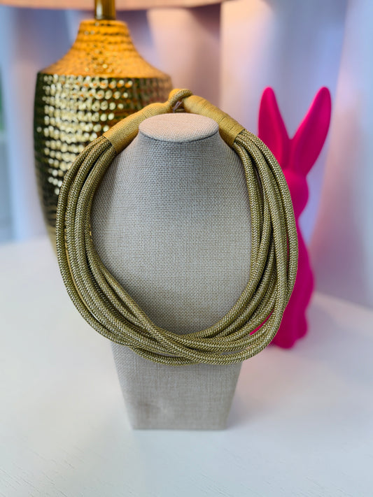 Gold Rope Necklace