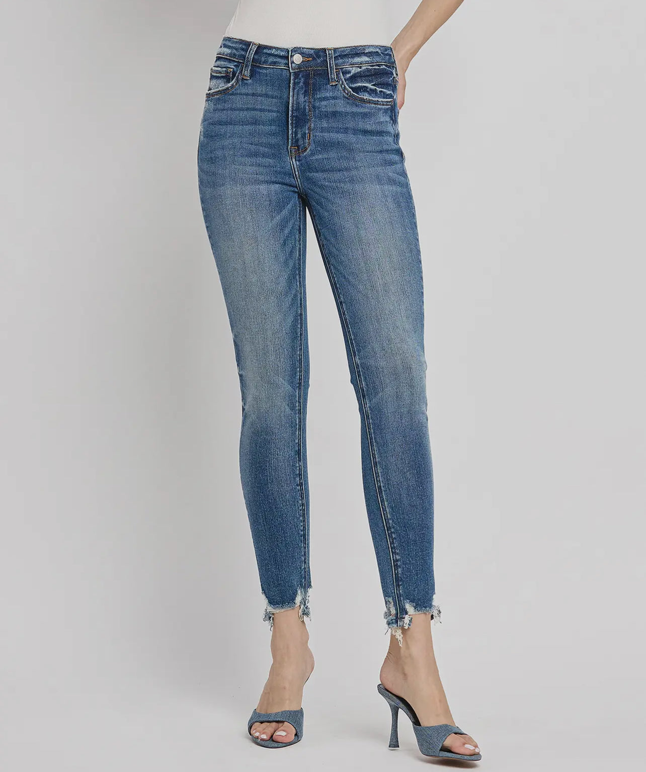 Lovervet High Rise Ankle Skinny Jeans