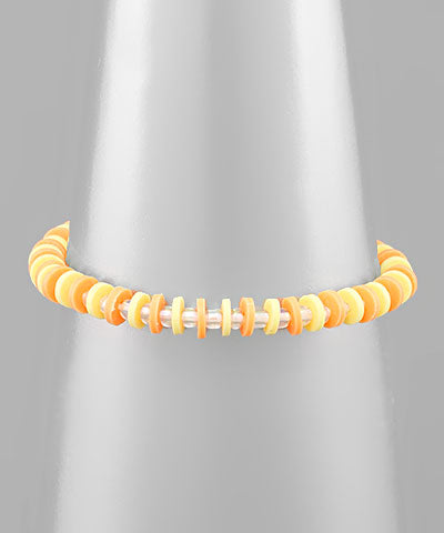 Oh So Fun Bracelet-Orange/Yellow