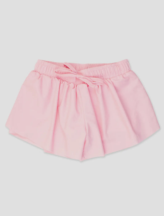 Light Pink Active Butterfly Shorts
