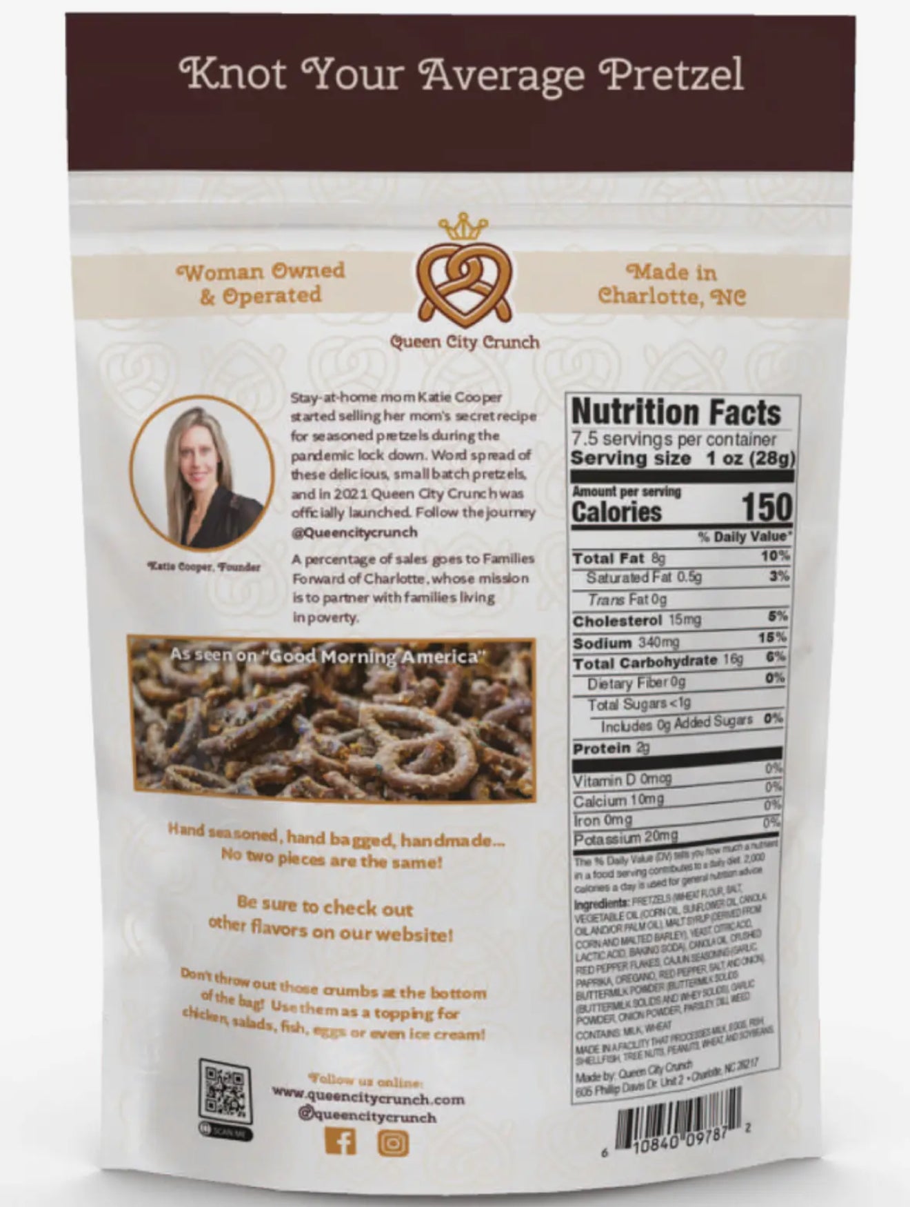 Queen City Crunch-The “OG” Pretzel