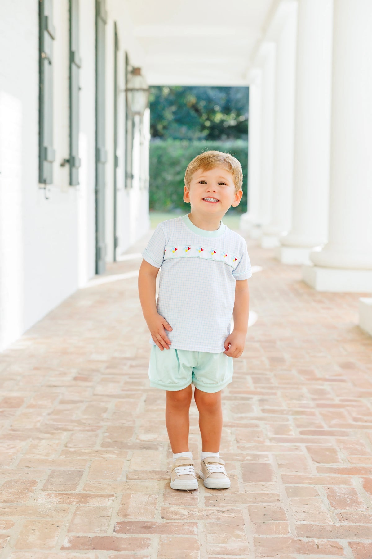 TSK Magical Balloons Banded Short Set