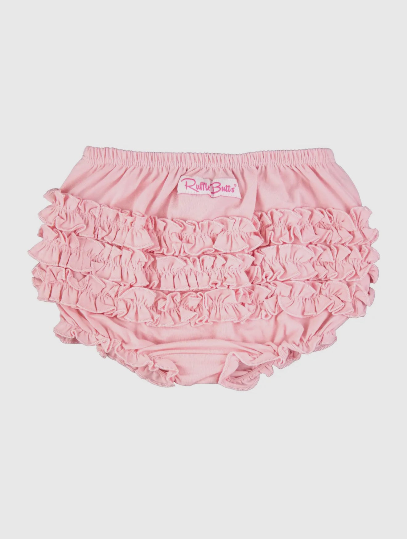 Pink Knit Rufflebutt Bloomers