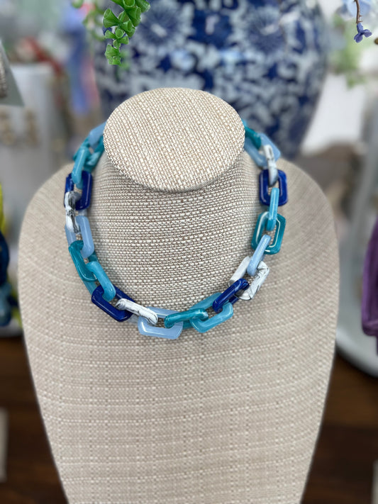 Blue Is Your Color Necklace