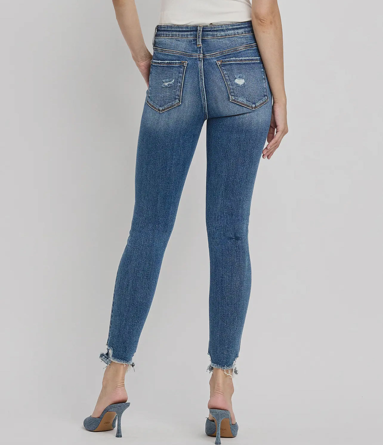 Lovervet High Rise Ankle Skinny Jeans