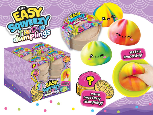 Squishy Squeeze Tie Dye Dumplings Mystery Pack (1 RANDOM Color)