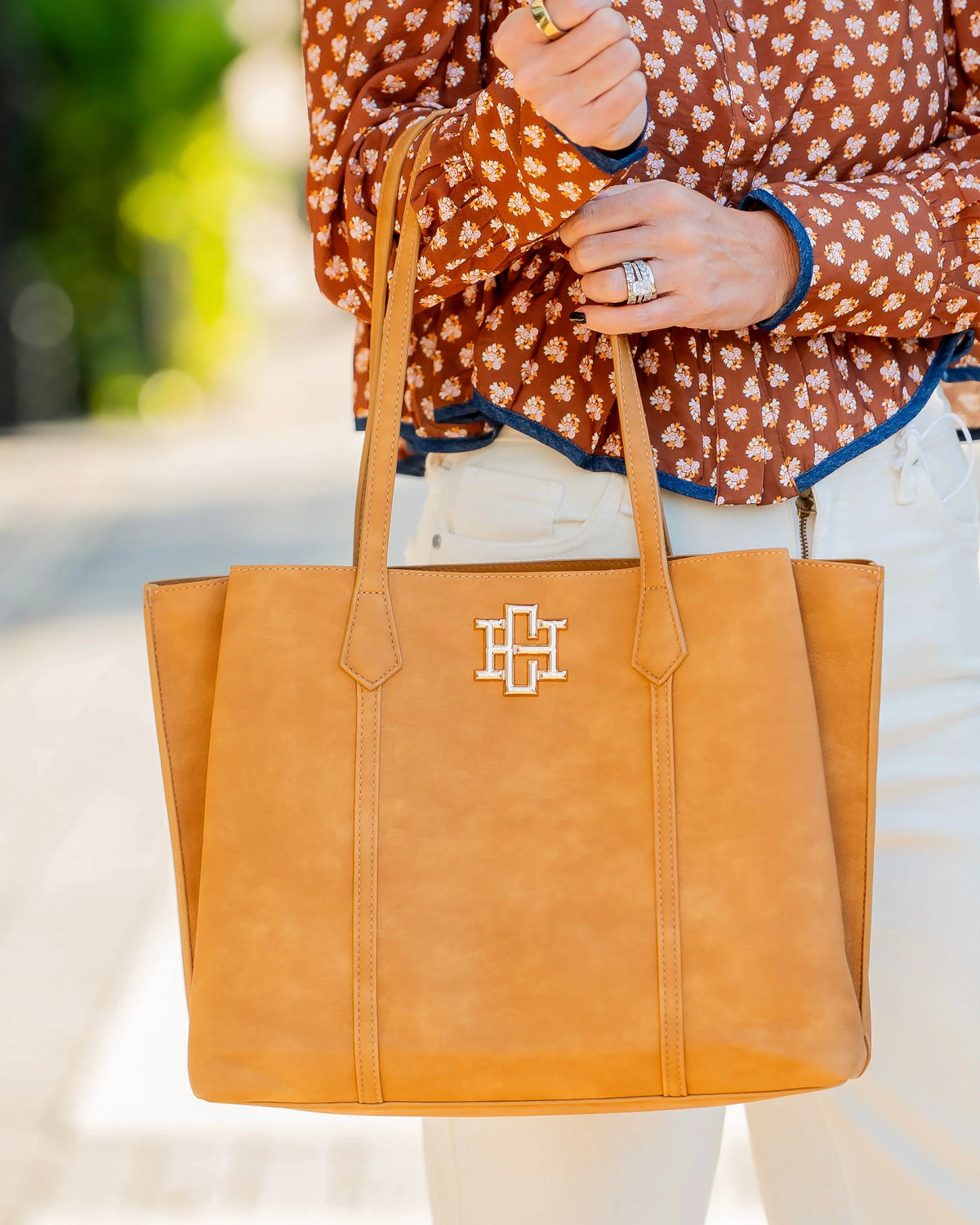 Heath Tote Bag-Mustard S