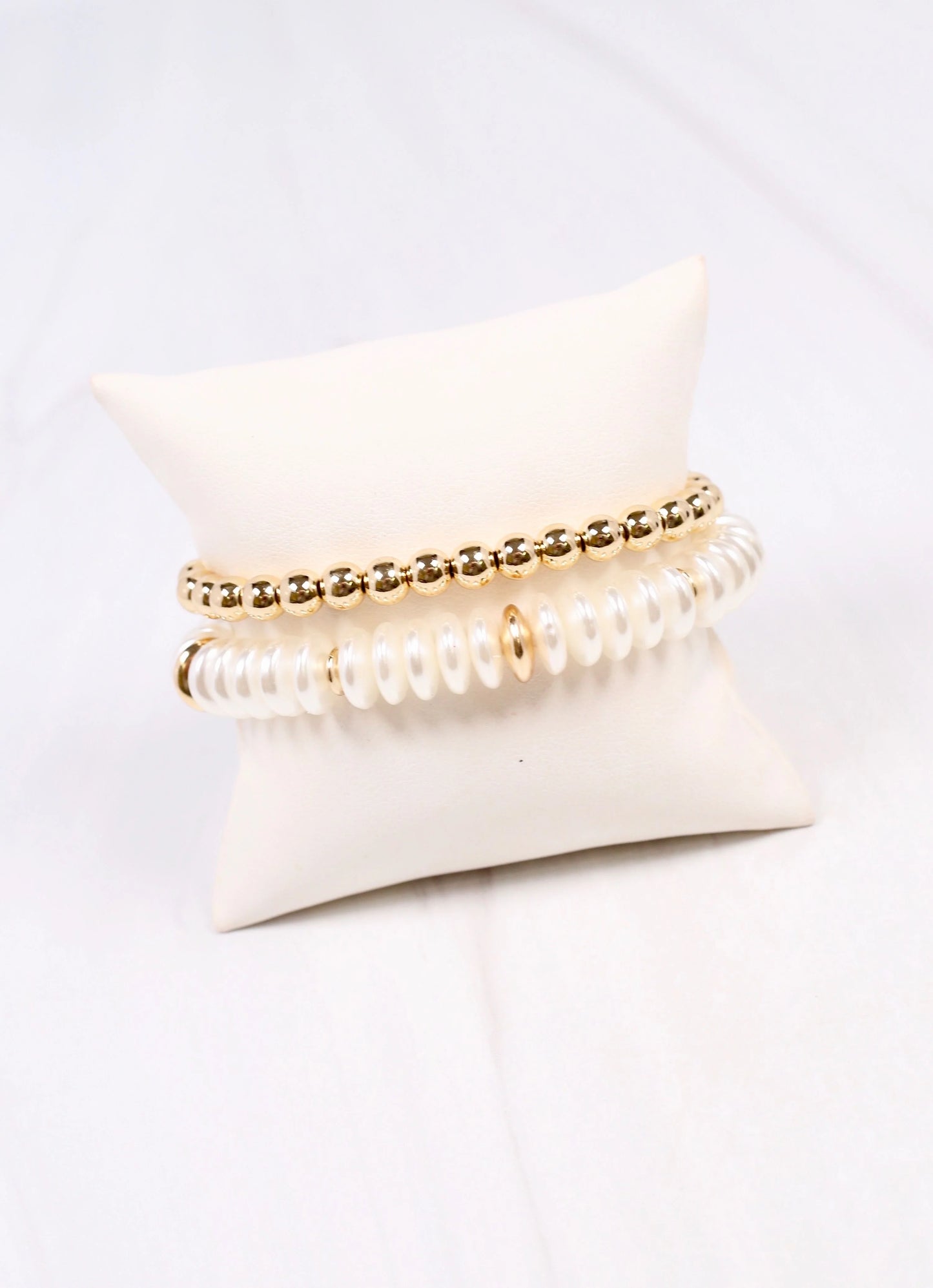 Tawni Pearl Bracelet Set GOLD