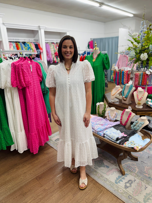 The Karma Dress- Off White