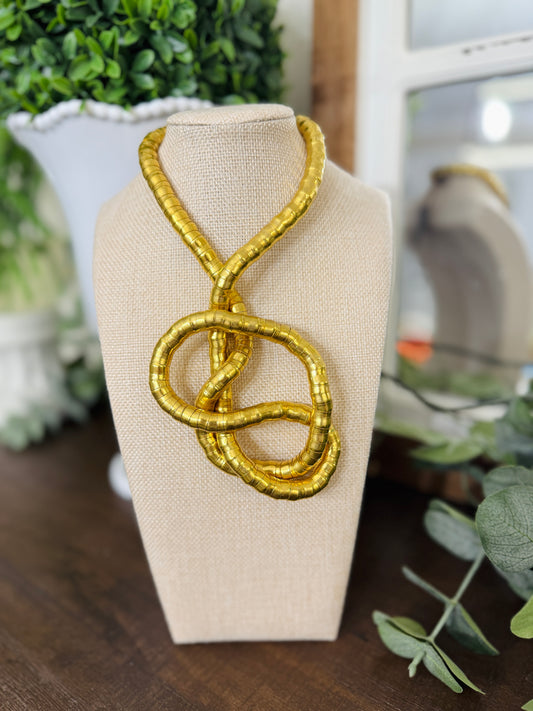The Foldable Necklace-Gold