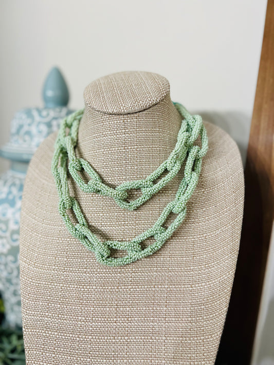 Charming Necklace-Mint