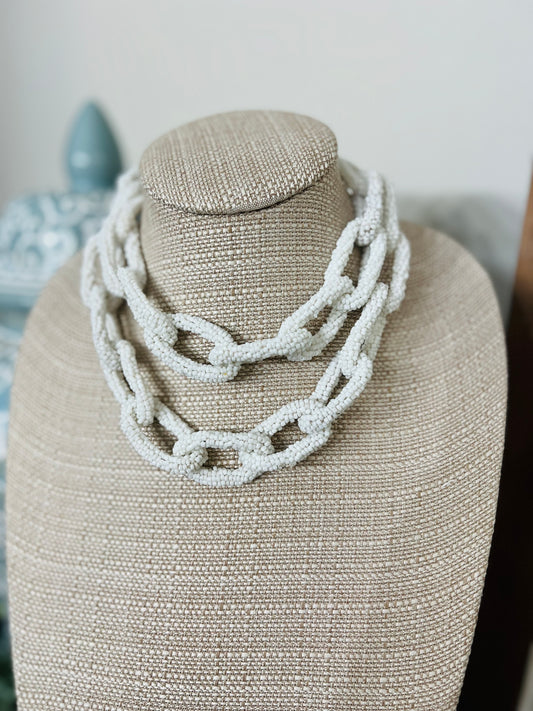 Charming Necklace-White