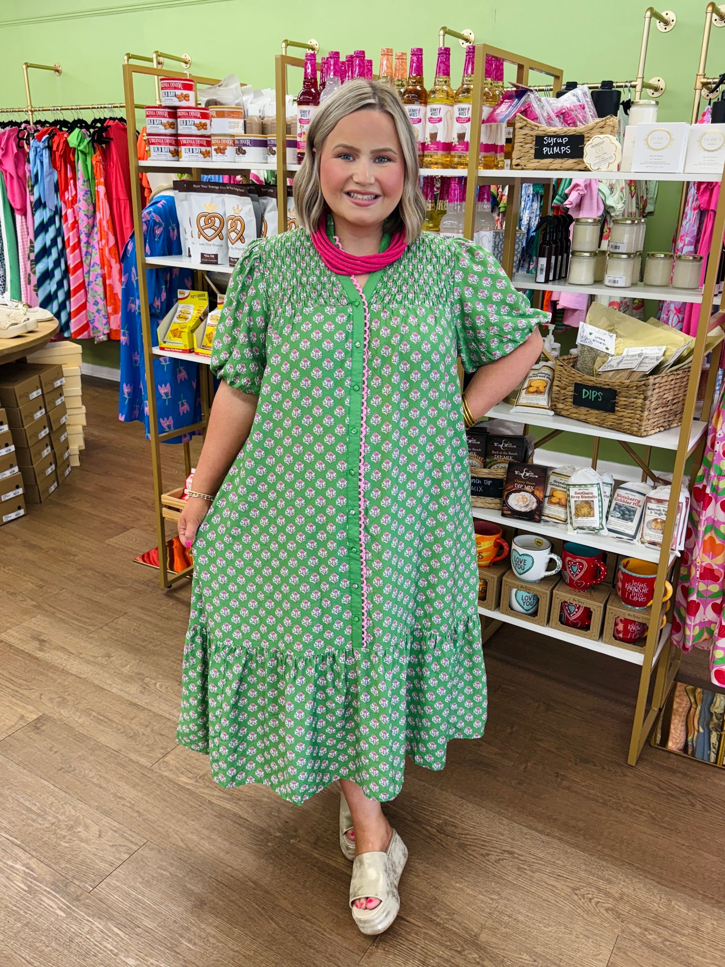 The Jen Midi Dress-CURVY