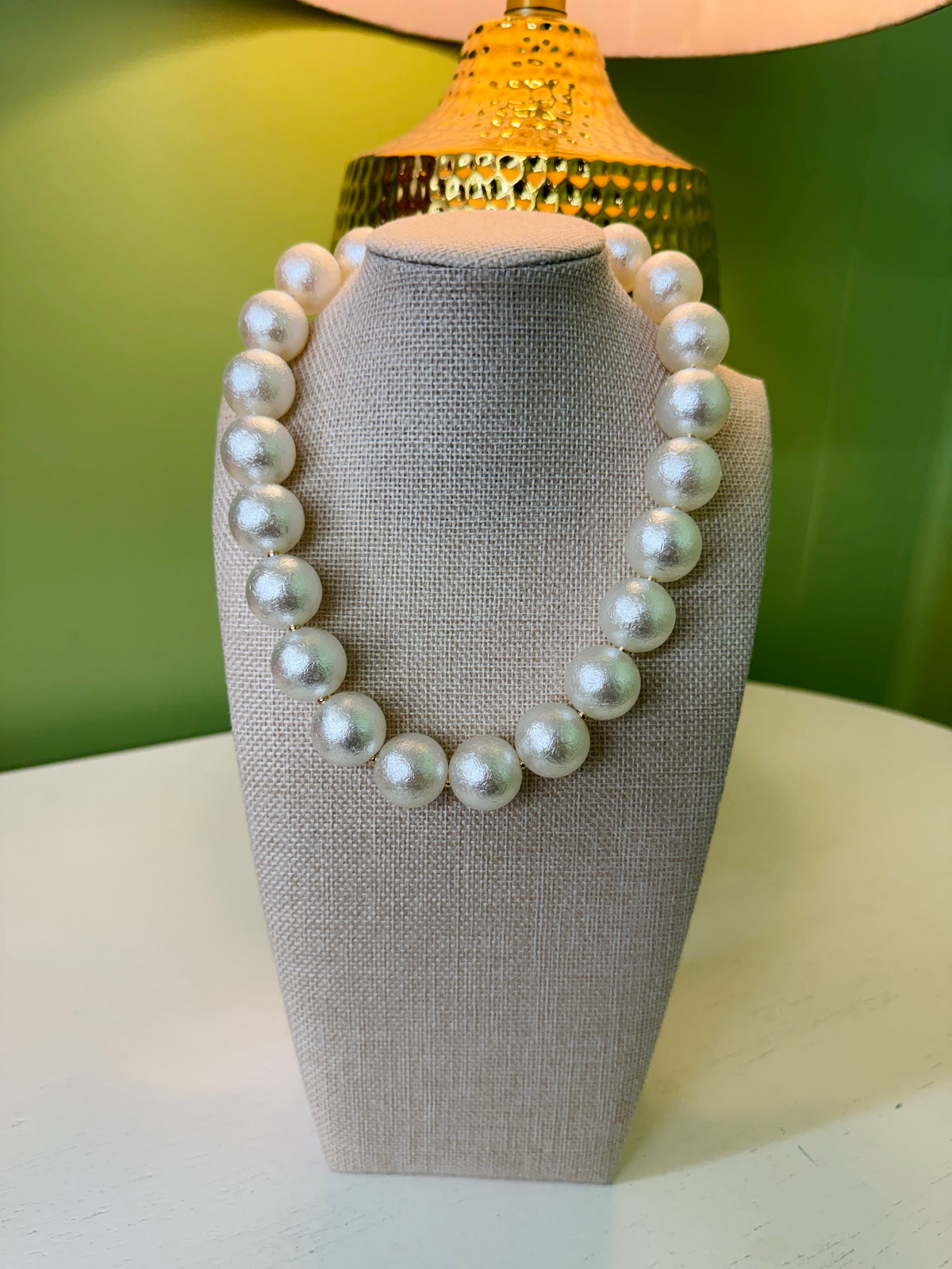 Pearly Ball Necklace