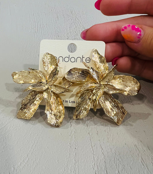 Statement Flower Earring