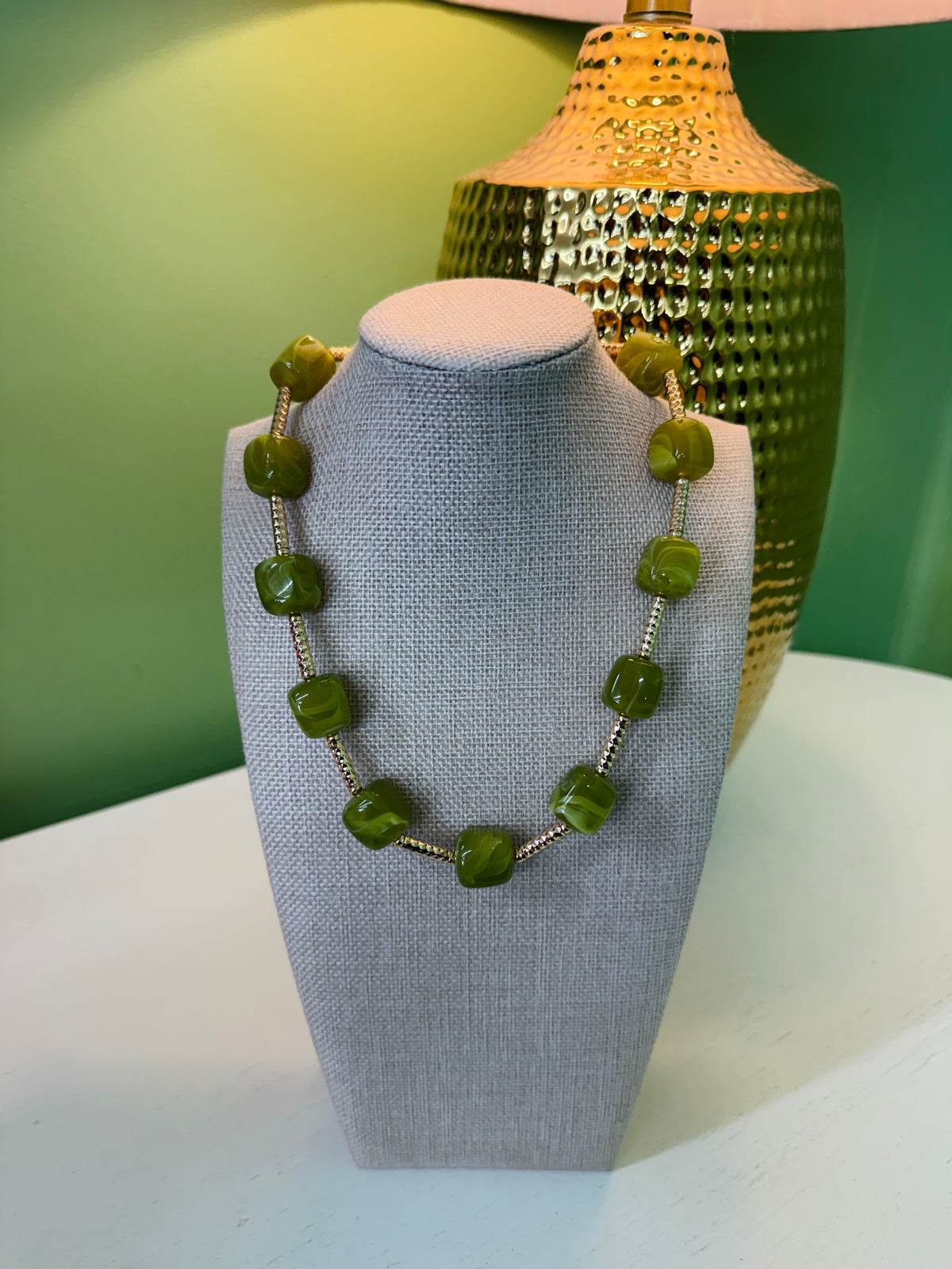 The Kam Necklace-Green