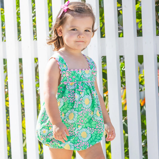 Green Meadow Bubble dress