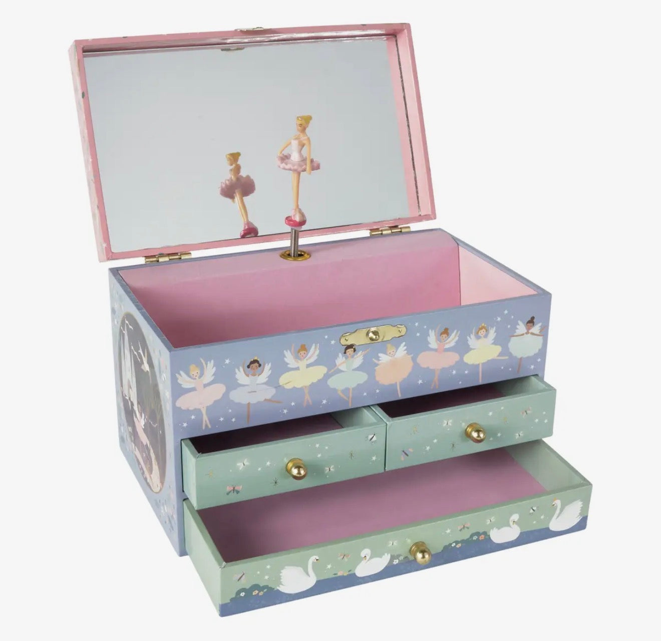 Enchanted 3 Drawer Jewelry Box