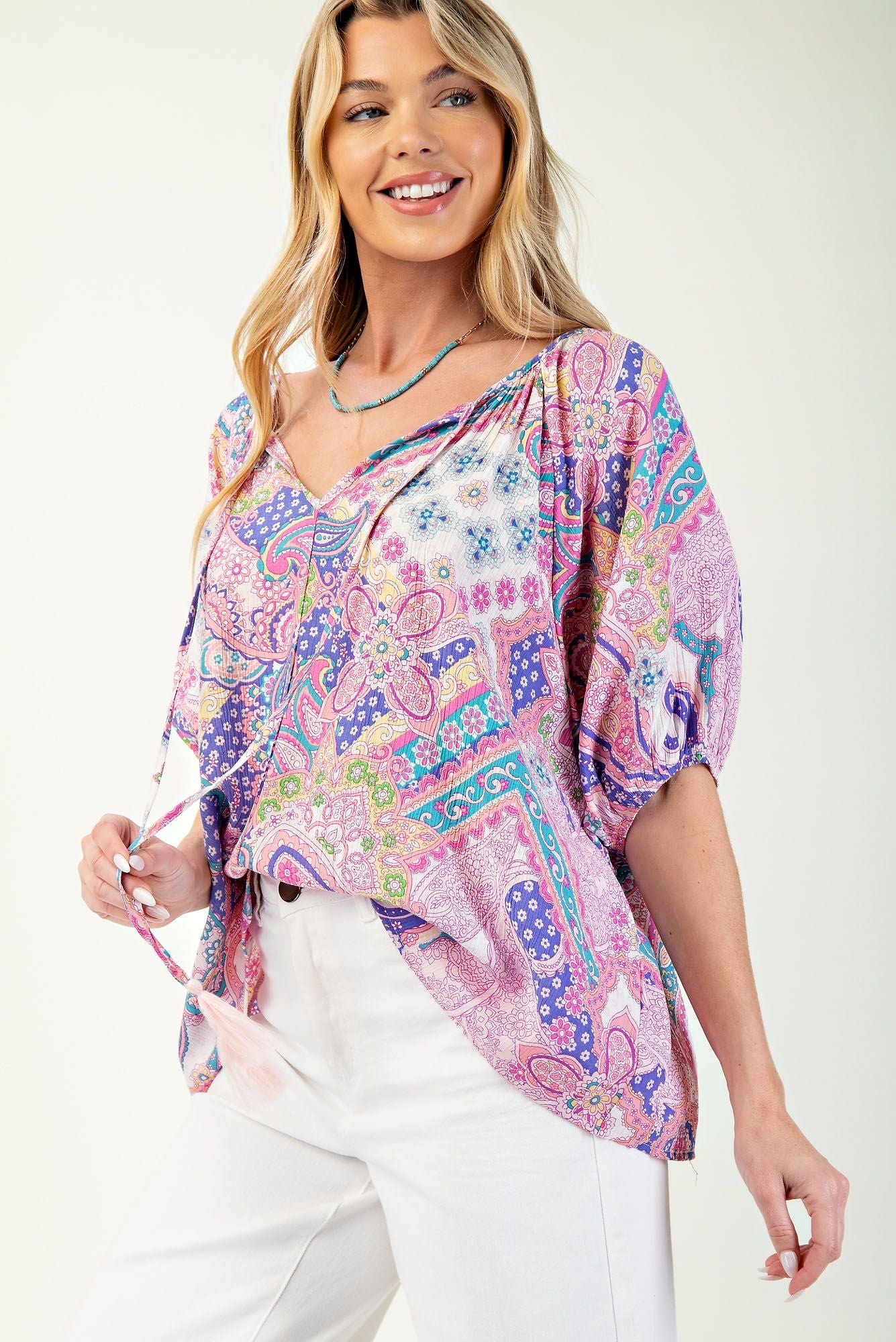 Purple Blossom Top