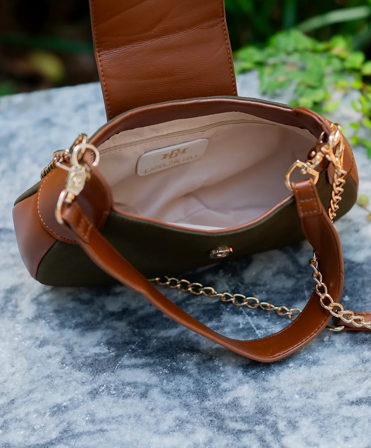 Leighton Crossbody-Olive S