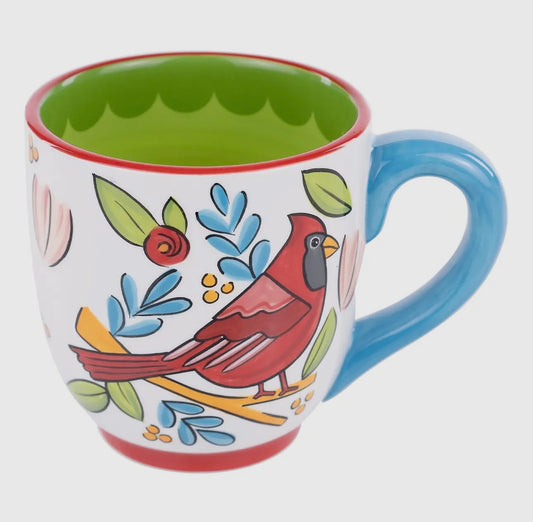 Red Bird Mug