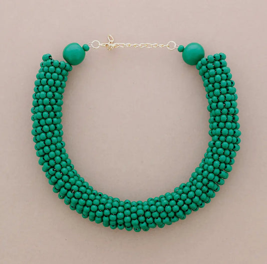 The Karley Necklace-Green