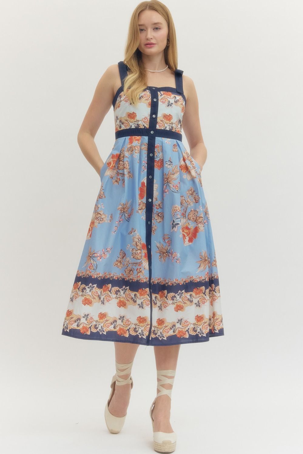 Sunday Walk Midi Dress