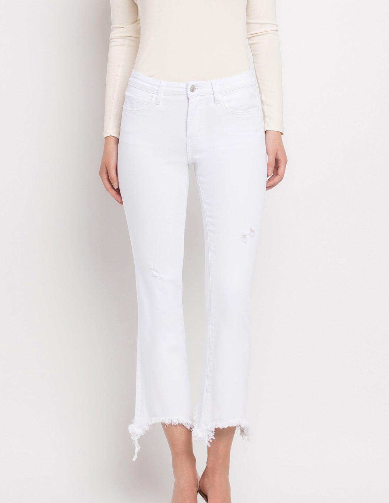 Miranda Vervet White Jeans