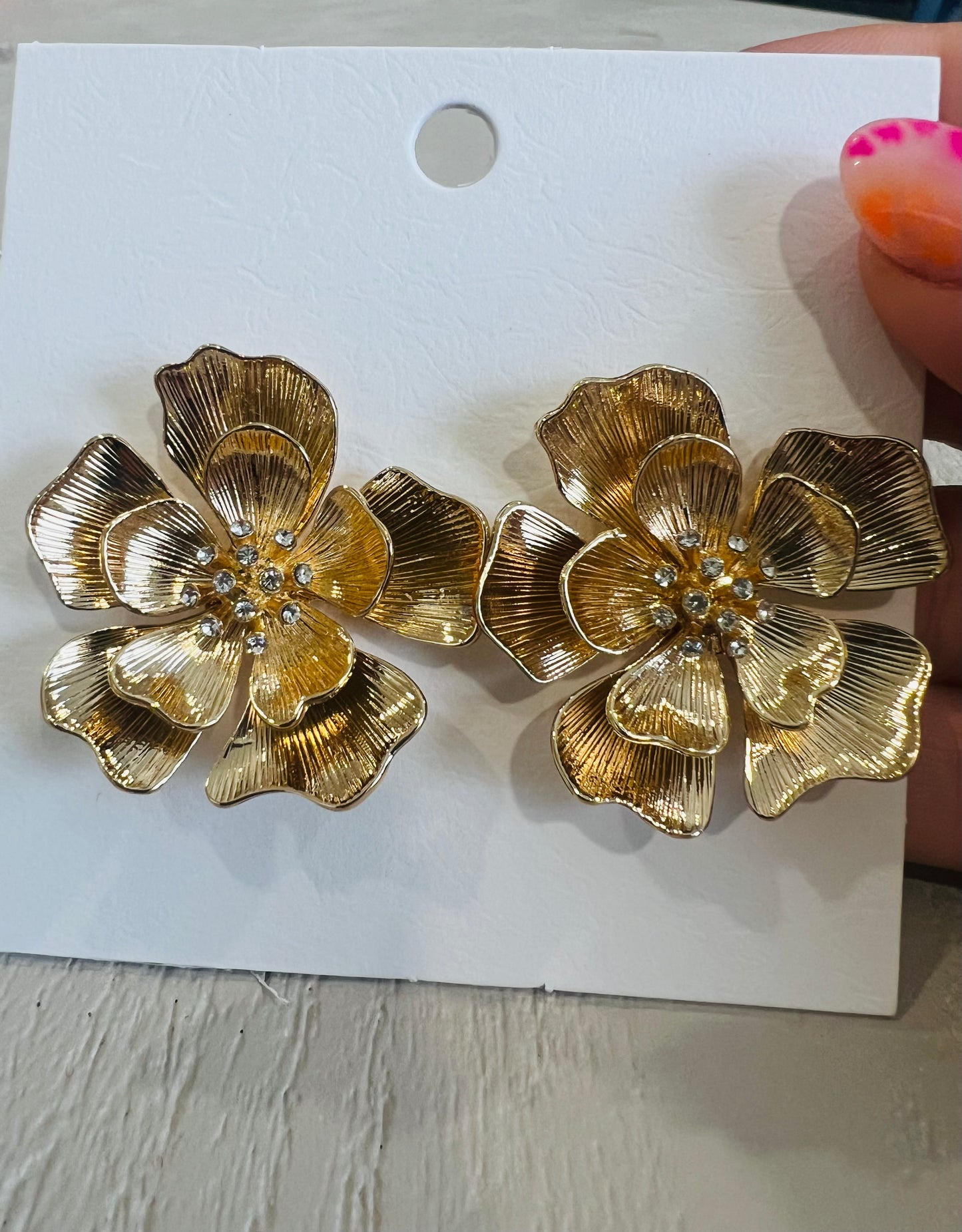 The Sarah Flower Studs