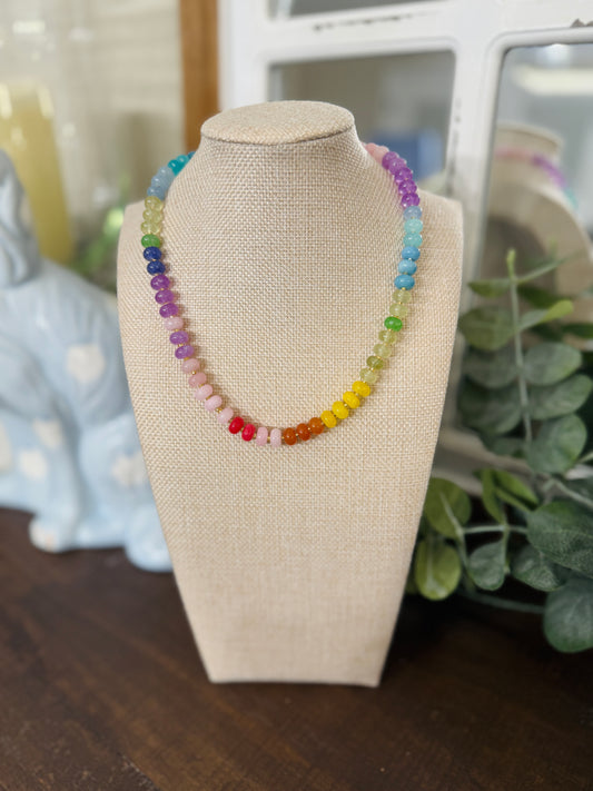 Take Me Necklace-Rainbow