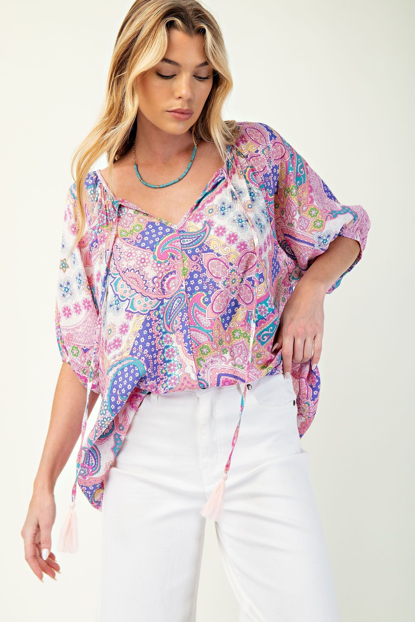Purple Blossom Top