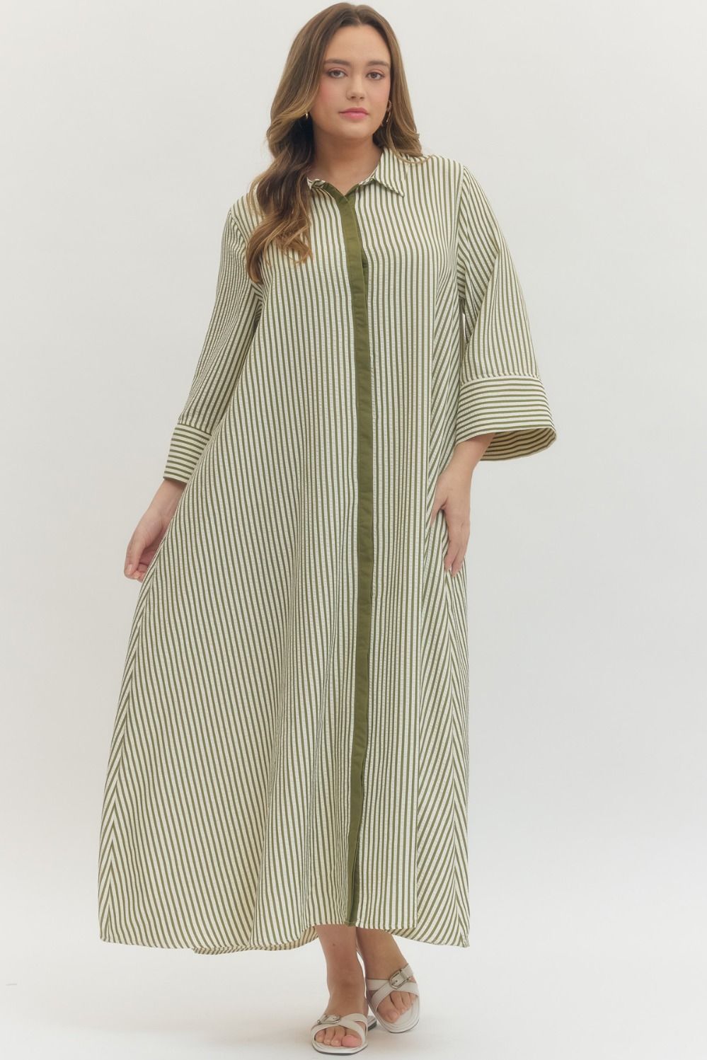 It’s All The Rage Dress-Olive