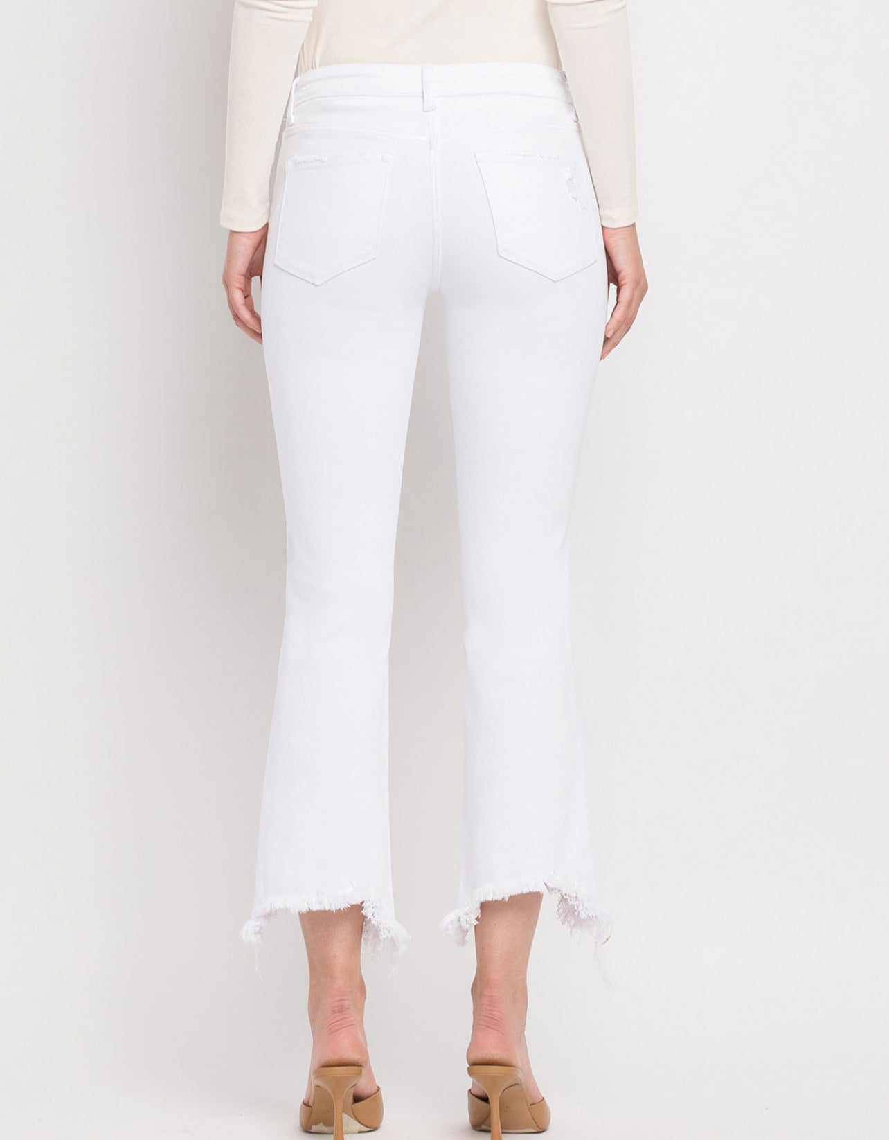 Miranda Vervet White Jeans