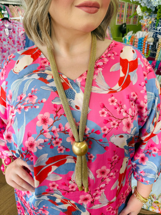 Golden Strand Necklace