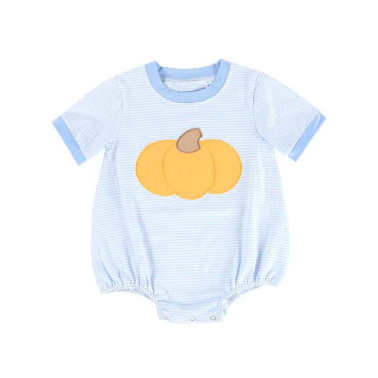 Blue Pumpkin Boy Bubble