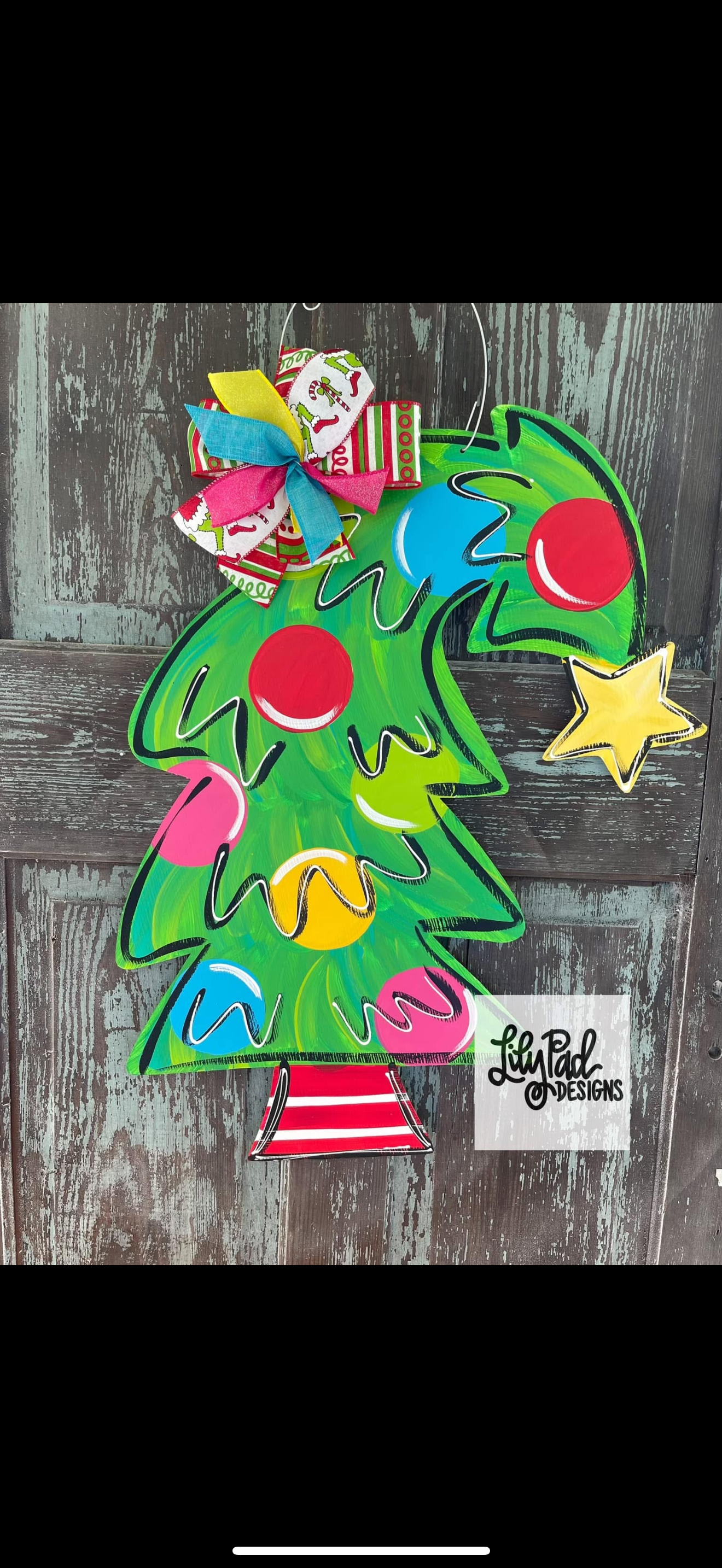 Grinch Tree Door Hanger