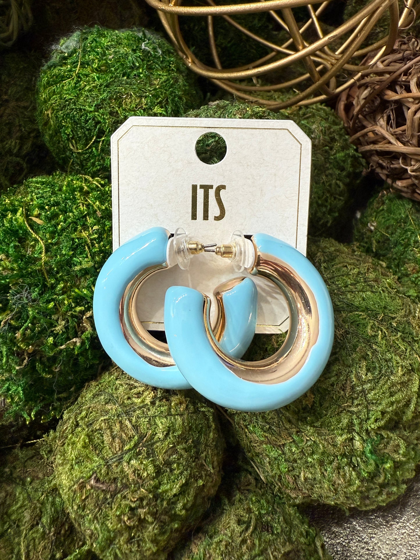 The Emily Hoops-Light Blue