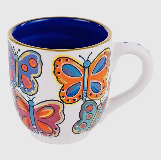 Colorful Butterfly Mug