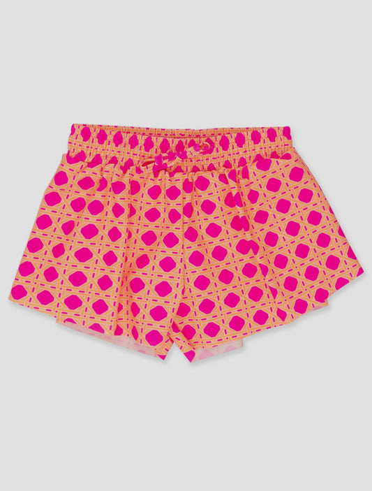 Neon Sherbet Cane Active Butterfly Shorts
