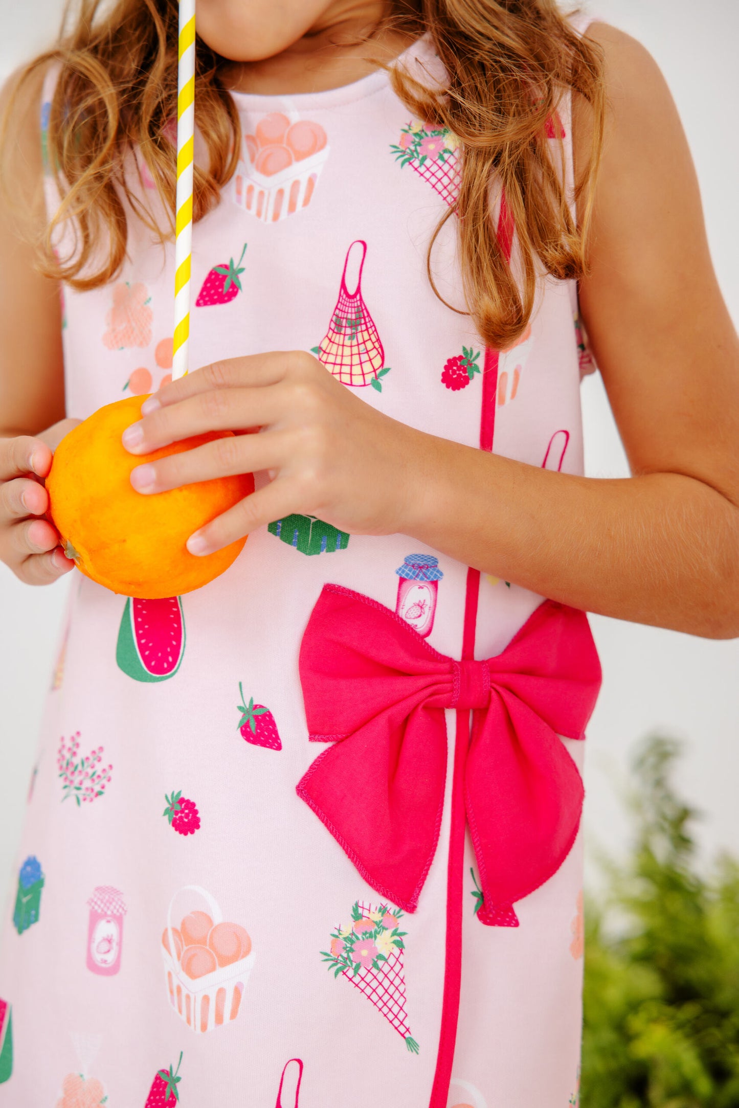 Wilma Faux Wrap Dress-Preppy Little Picnic