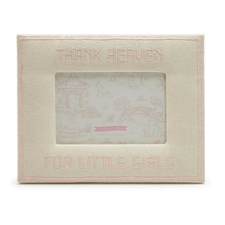 Thank Heaven For Little Girls Picture Frame
