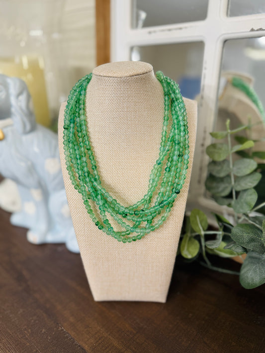 The Paige Necklace-Green