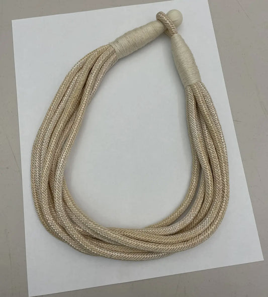 Light Mocha Rope Necklace