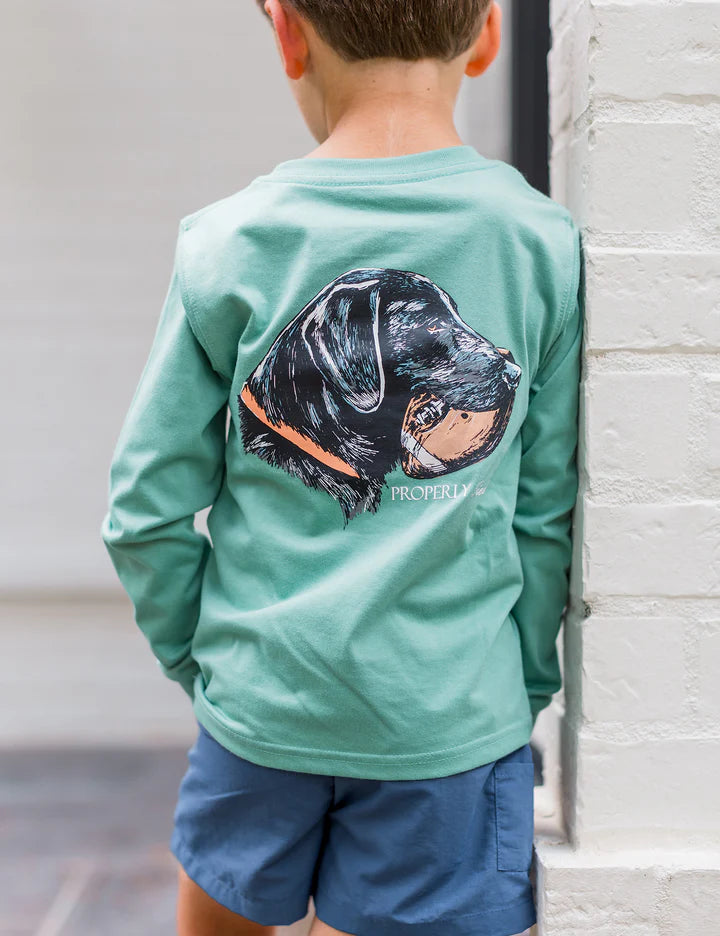 Boys Good Catch LS-Ivy