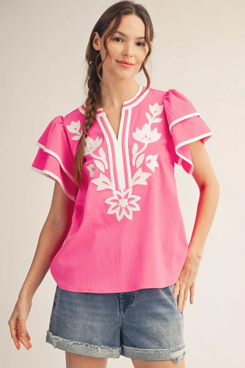 Pink For Spring Top