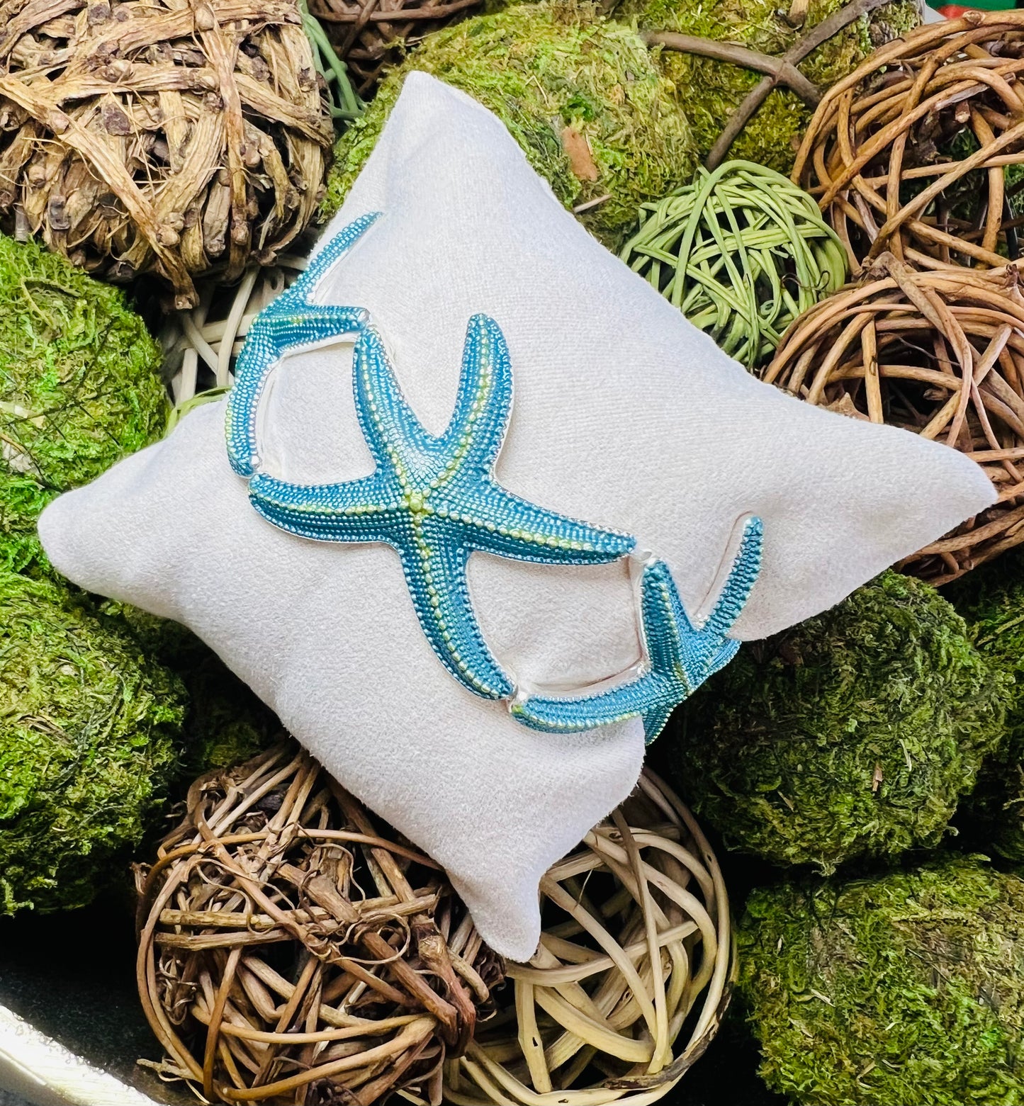 Blue Starfish Bracelet